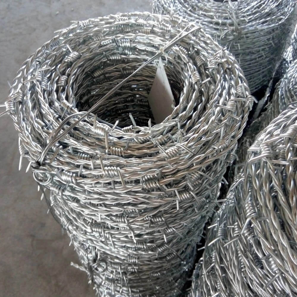 Galvanized Barbed wire_Alambre de puas