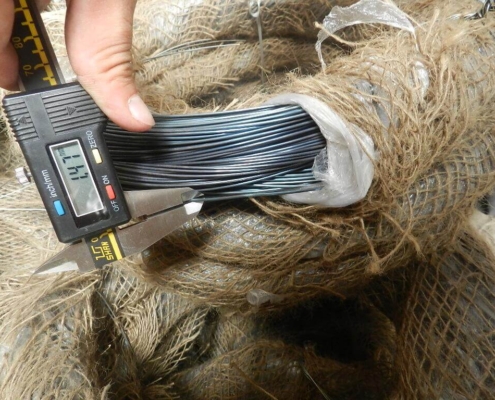 iron wire gauge bwg swg awg_Black annealed wire_diameter testing