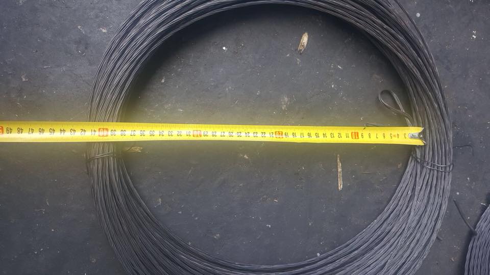 Twisted Black annealed wire