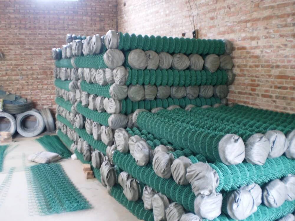 PVC Coated Chain link fence_wire mesh