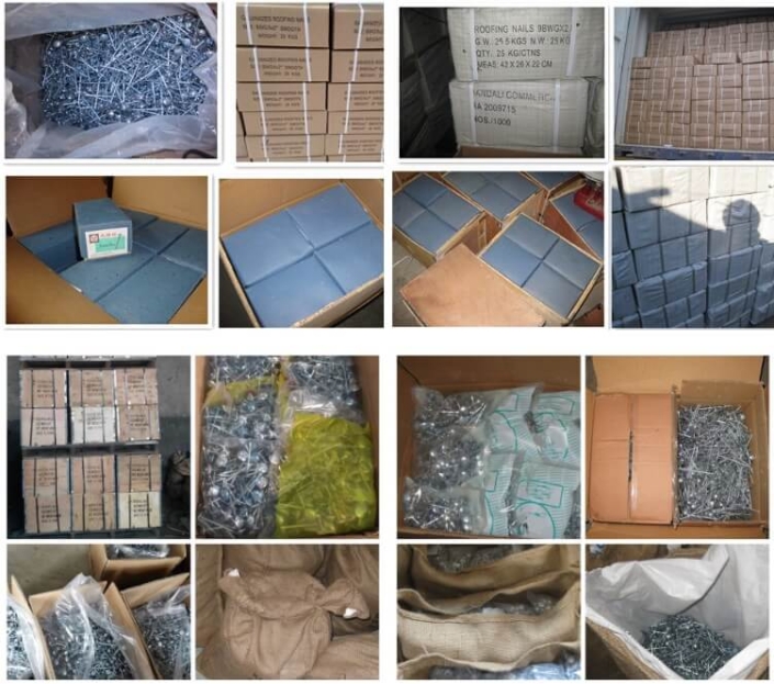 galvanized roofing nails Umbralla head roofing nails iron wire nails