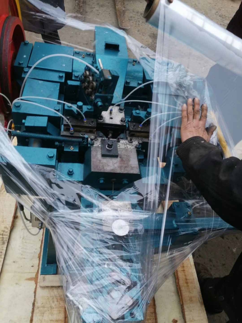 plastic film packing of nails making machine amigo machinery