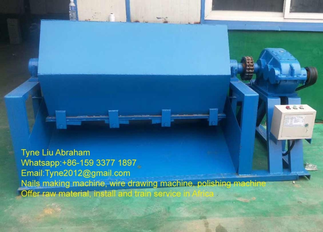 common nails polishing machine for nails making factory by amigo machinery 20.3.20
