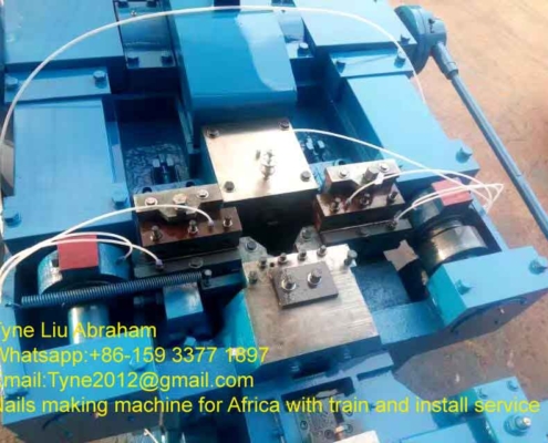 High speed nails making machine for Africa by Amigo machinery 20.3.18