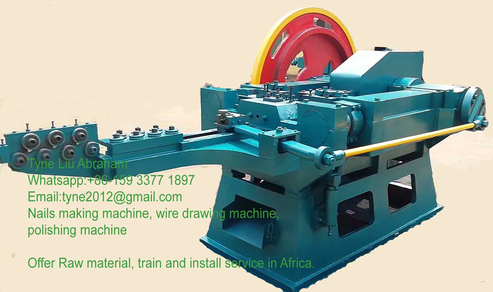 Wire Nail Making Machine at 485000.00 INR in Ahmedabad | Ramvijay  Engineering Private Limited