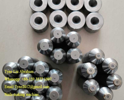 spareparts for nail production line